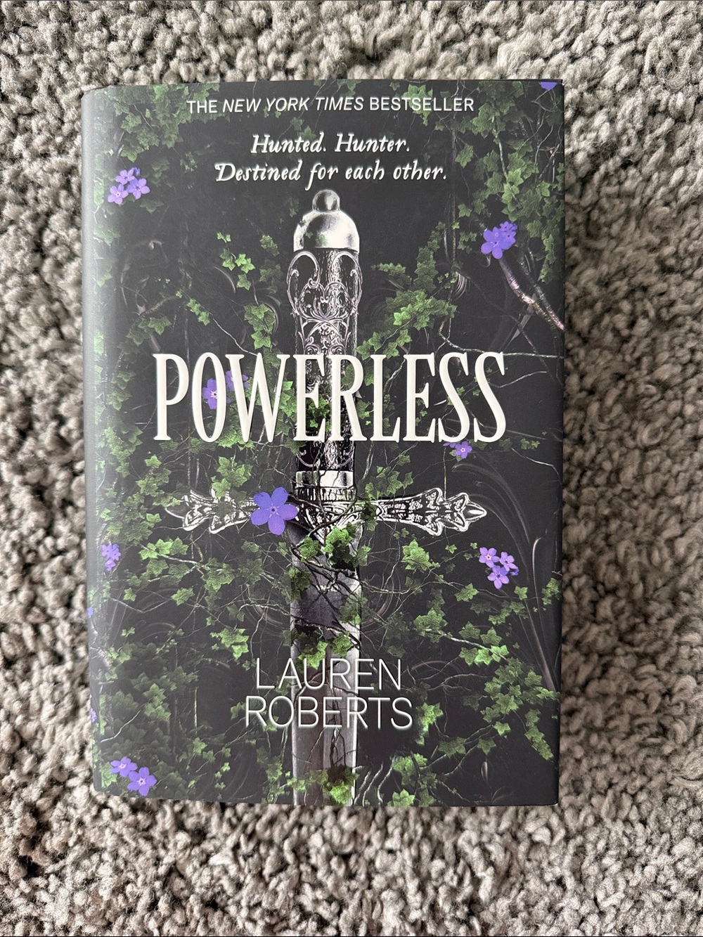 Powerless by Lauren Roberts - Hardcover Novel